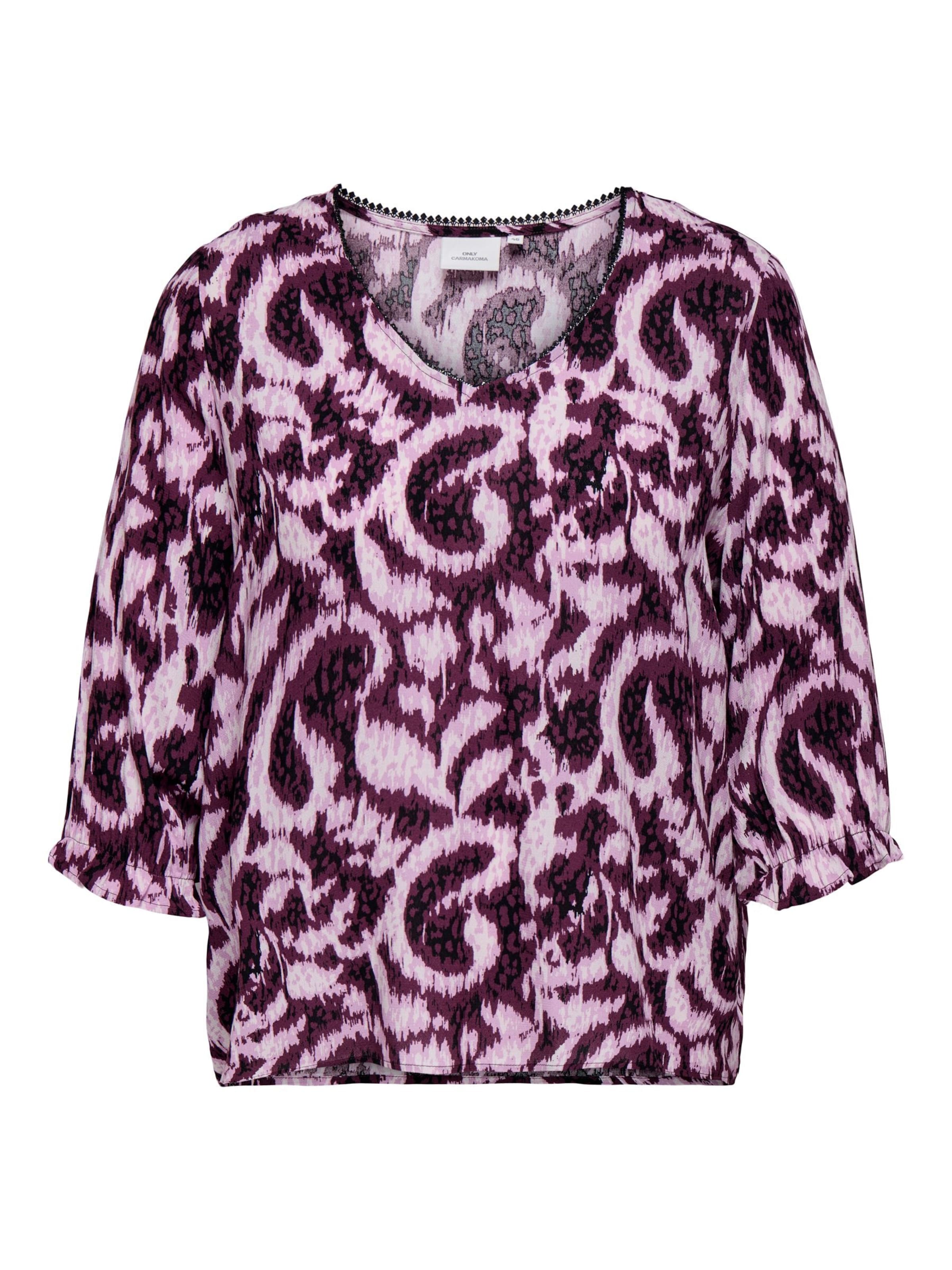 ONLY Carmakoma Blouse 'CARTYLA' in Purple: front