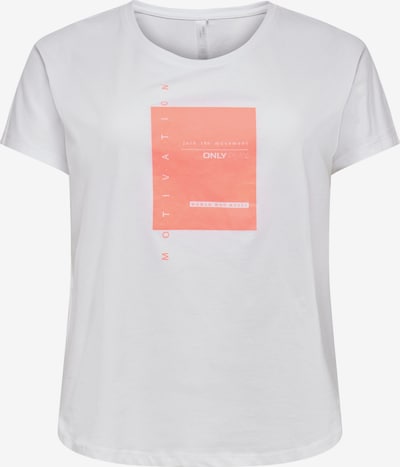 Only Play Curvy Performance shirt 'MAGNY' in Coral / White, Item view
