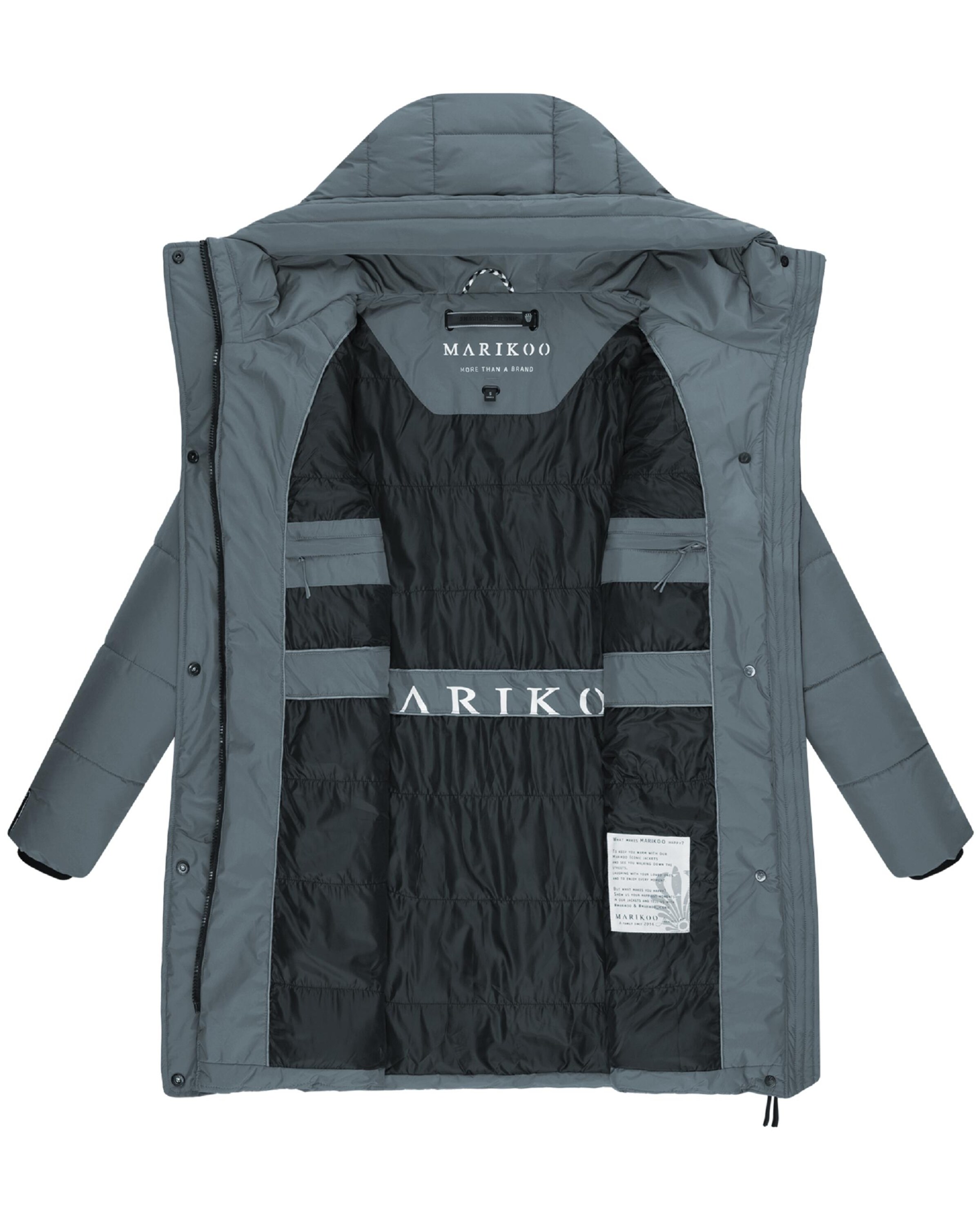 MARIKOO Winter coat 'Karumikoo XVI' in Blue