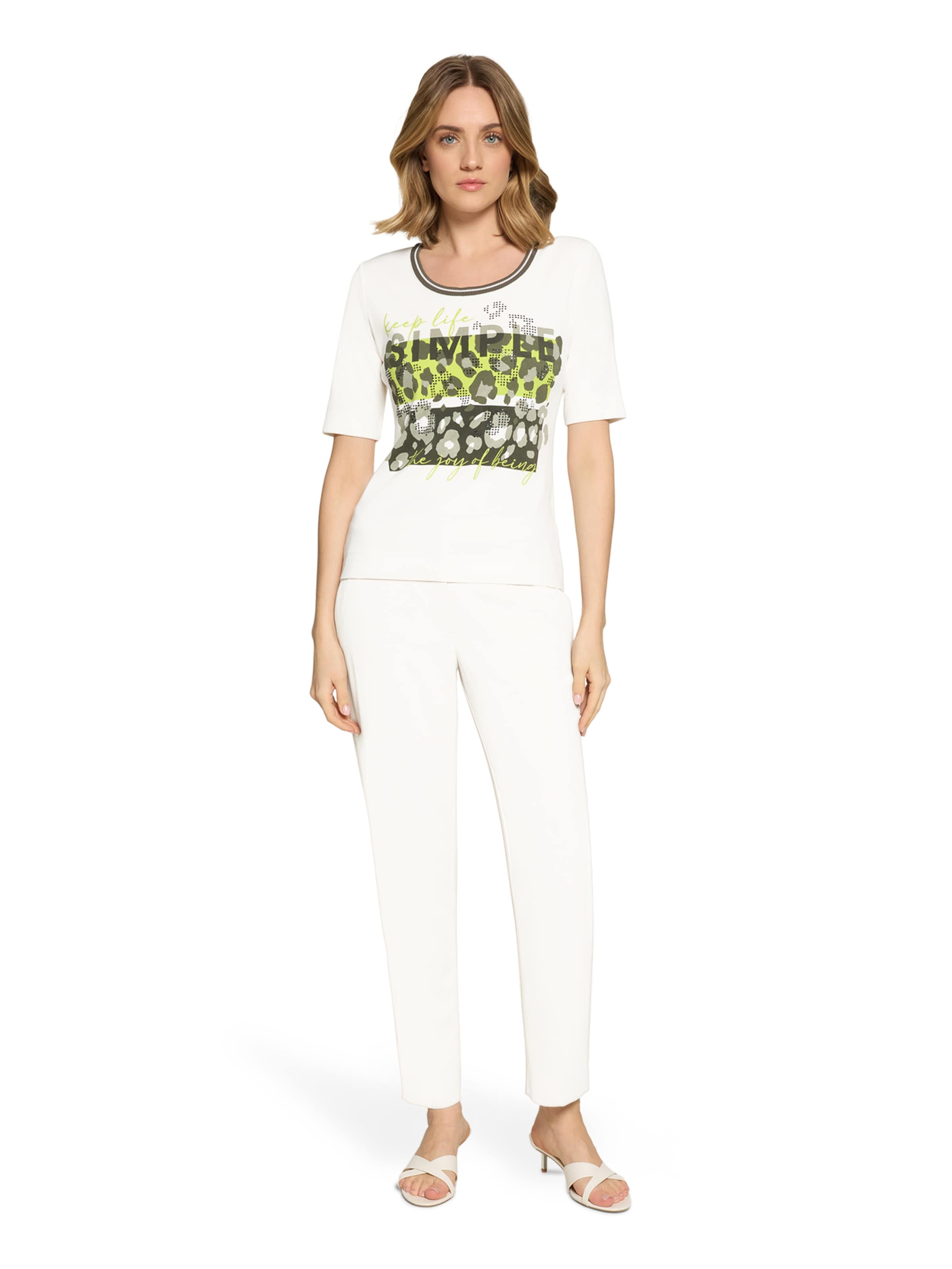 T-shirt Betty Barclay en blanc