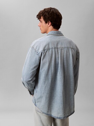 Coupe regular Chemise Calvin Klein Jeans en bleu