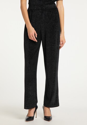 myMo at night Wide leg Pants in Black: front