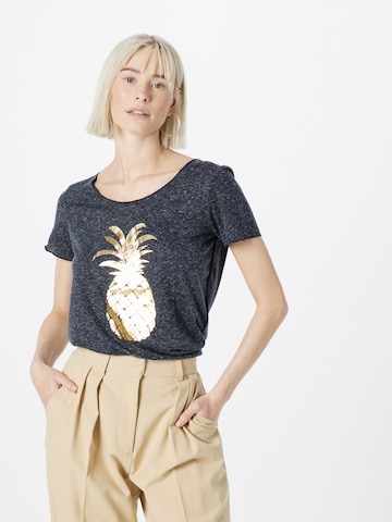 VERO MODA T-shirt 'LUA' i blå: framsida