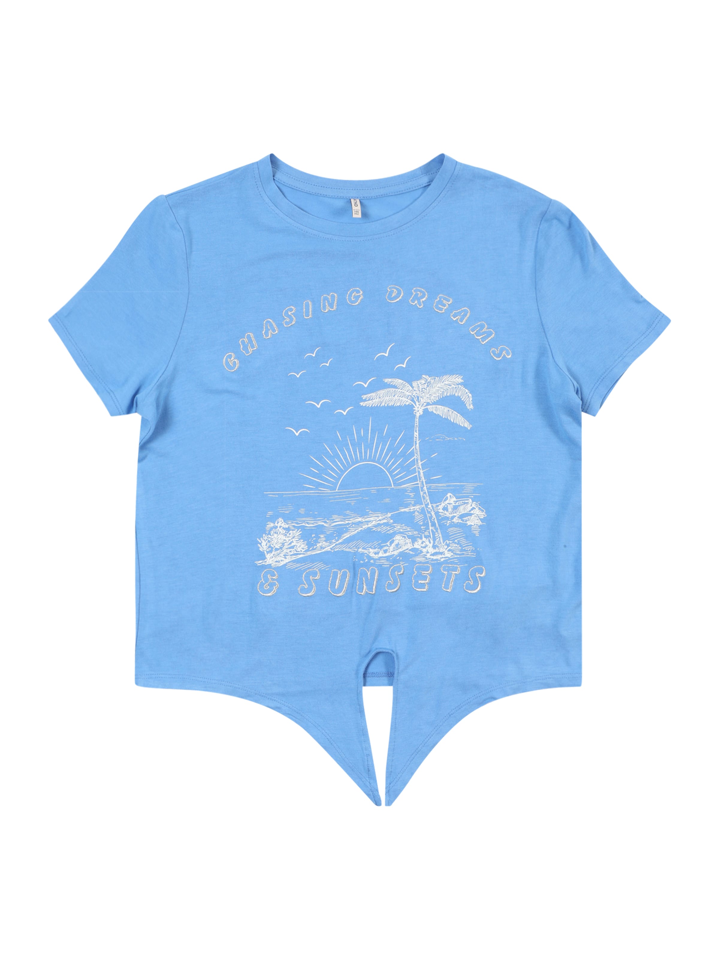 Maglietta 'KOGRITA' di ONLY GIRLS in blu: frontale