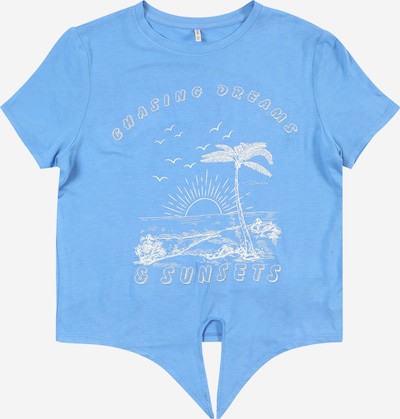 ONLY GIRLS Majica 'KOGRITA' u kraljevsko plava / bijela, Pregled proizvoda