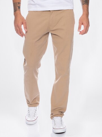 Rock Creek Slimfit Hose in Beige: predná strana