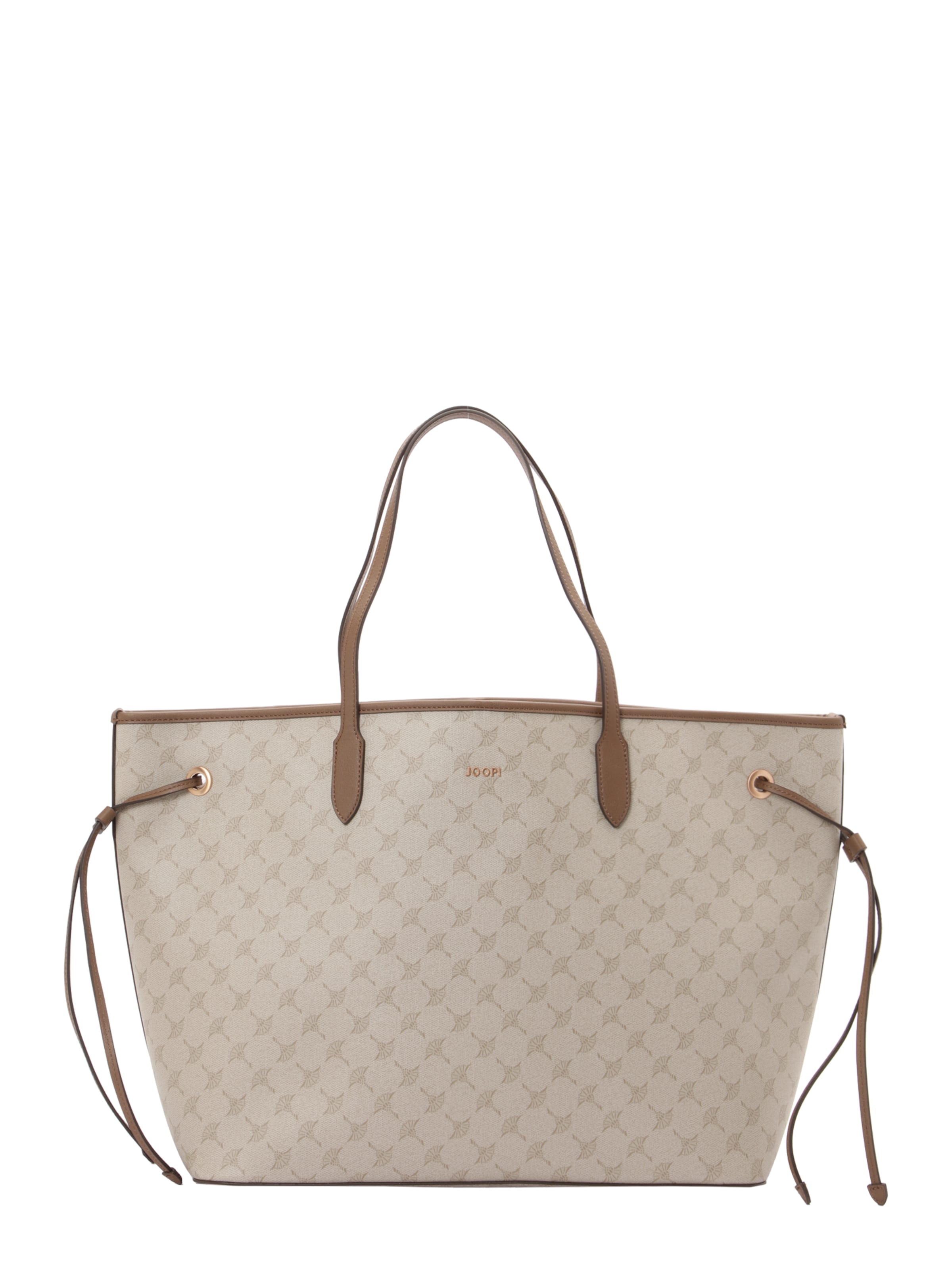 JOOP! Cabas 'Mazzolino' en sable / marron, Vue avec produit