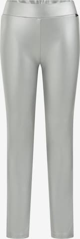 Skinny Leggings WE Fashion en argent : devant