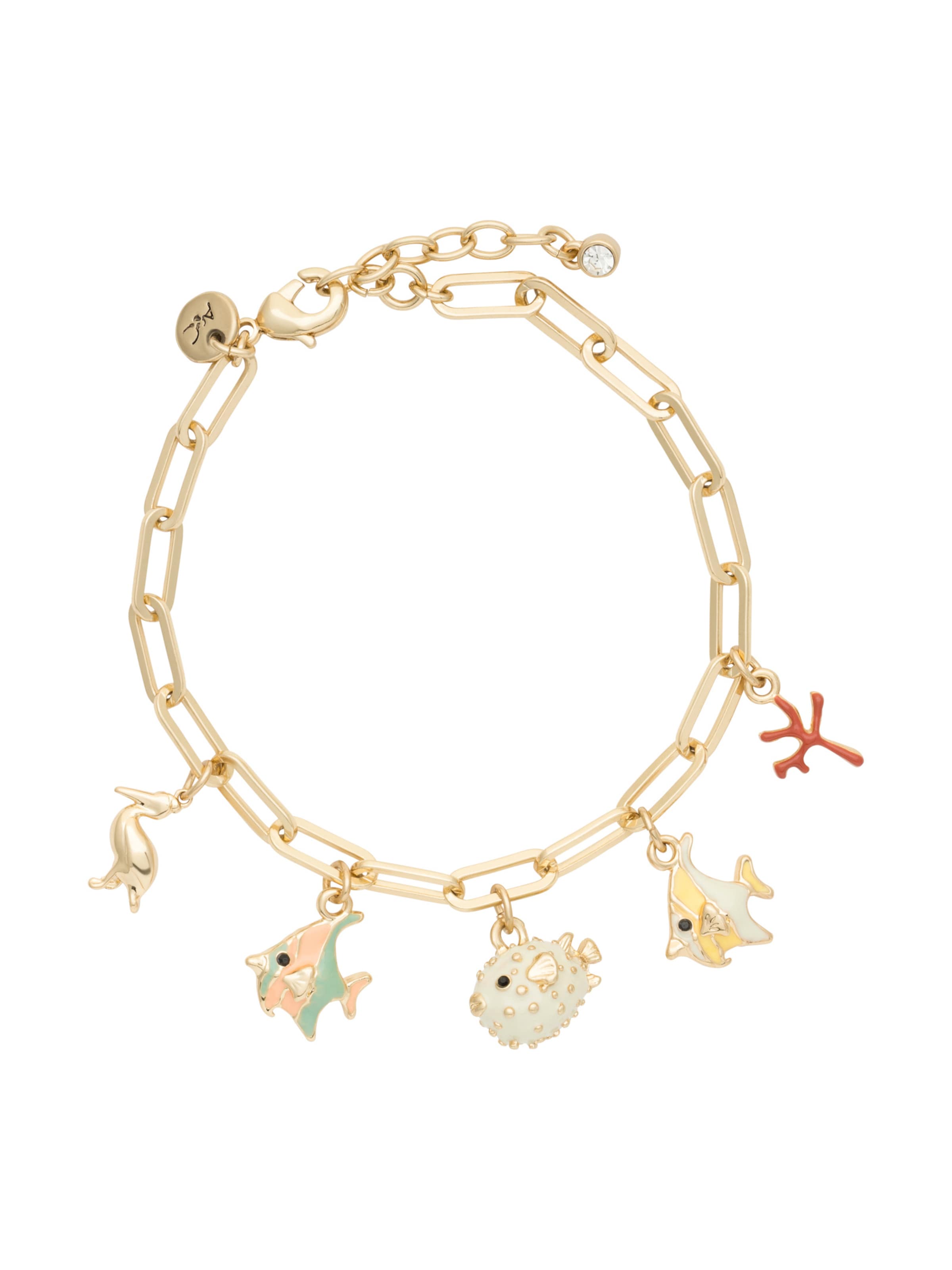 A&C Oslo – Nordic Design Jewellery Armband 'Aquatic' in Goud: voorkant