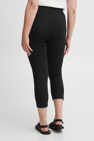 Fransa Curve Skinny Leggings 'Fpkokos Le 2' in Schwarz