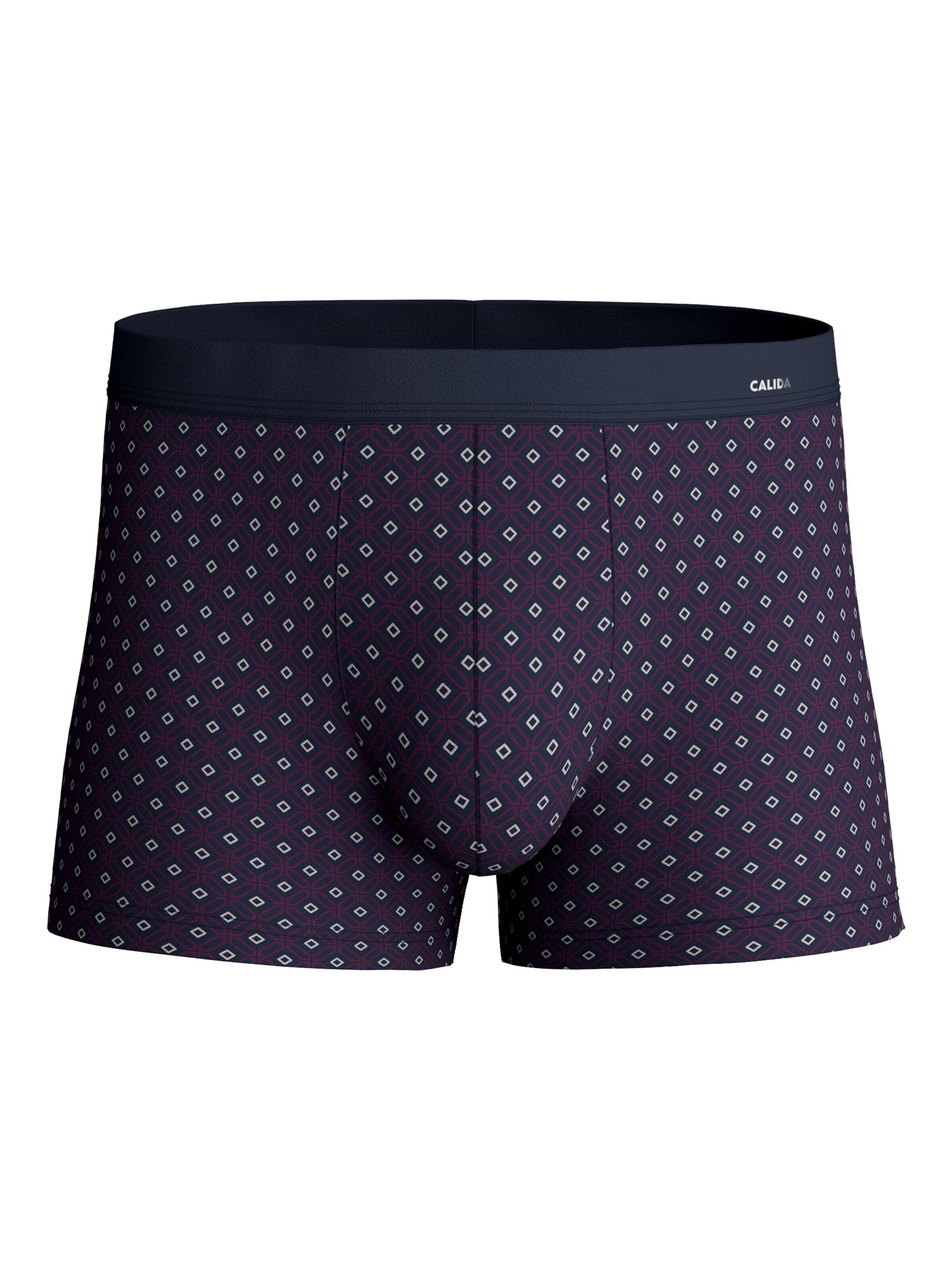 CALIDA Boxershorts 'Cotton Code Design'‌ in Lila: Vorderseite