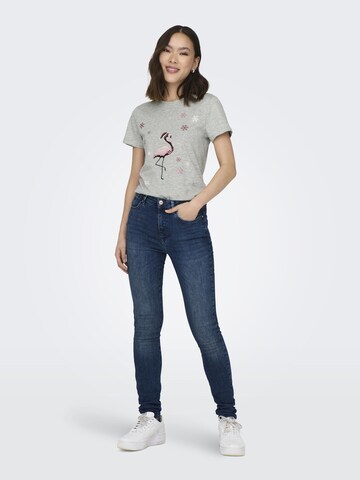 ONLY Shirt in Grijs