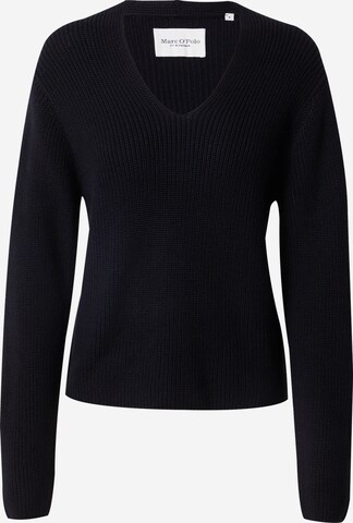 Pull-over Marc O'Polo en noir : devant