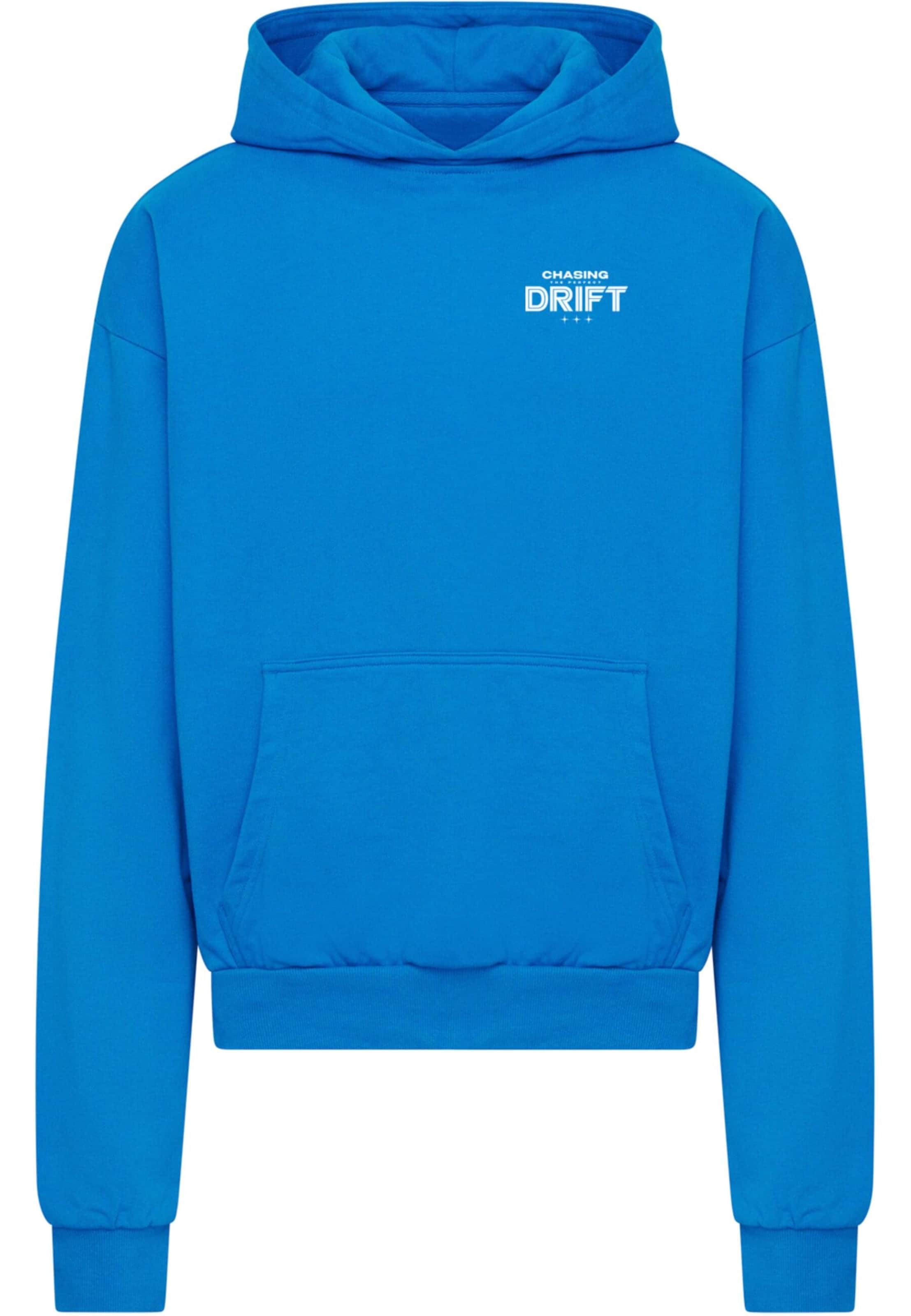 Mister Tee Sweatshirt 'The Perfect Drift' i blå: framsida