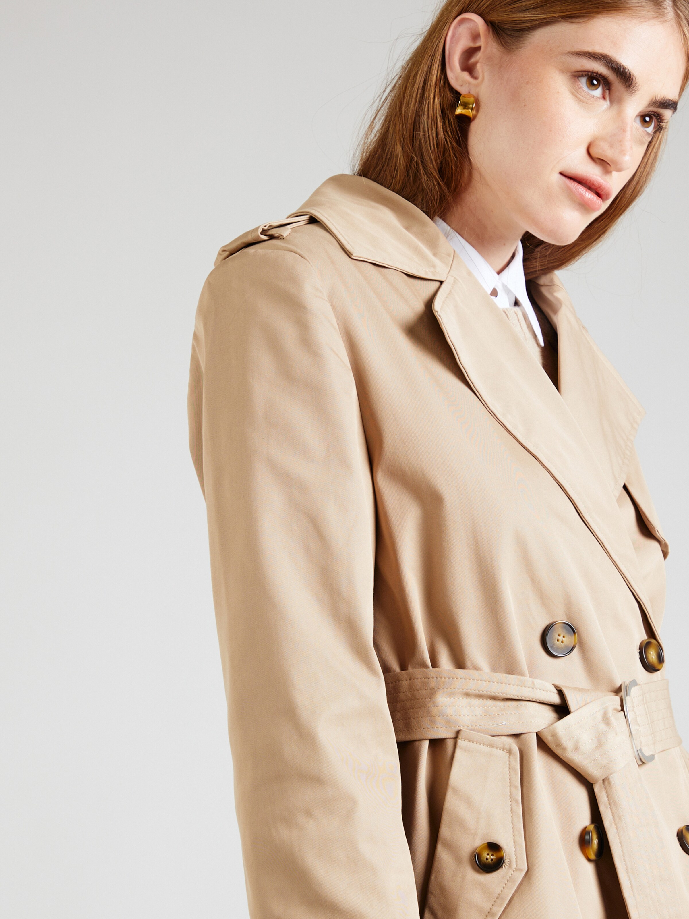 Manteau mi saison FRENCH CONNECTION en Camel ABOUT YOU