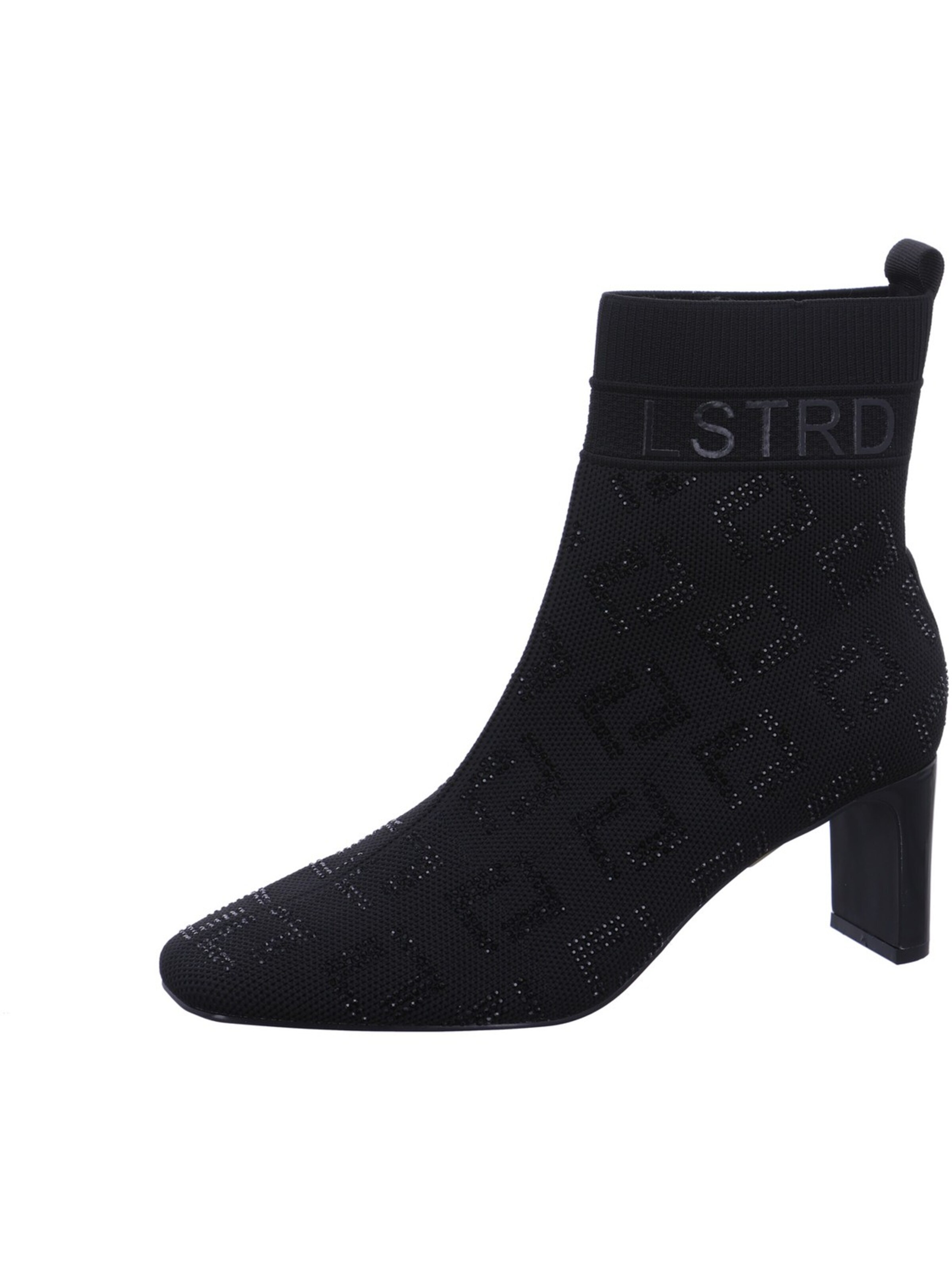 LA STRADA Ankle Boots 'La Strada Stiefelette Schwarz' in Black: front