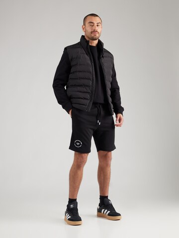 JACK & JONES Обычный Штаны 'JPSTGORDON SIMON' в Черный