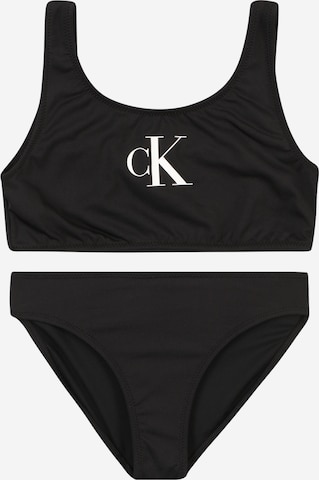 Calvin Klein Swimwear Bikini in Schwarz: predná strana