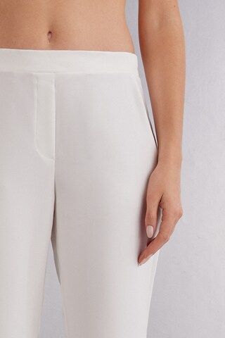 INTIMISSIMI Slimfit Hose in Weiß