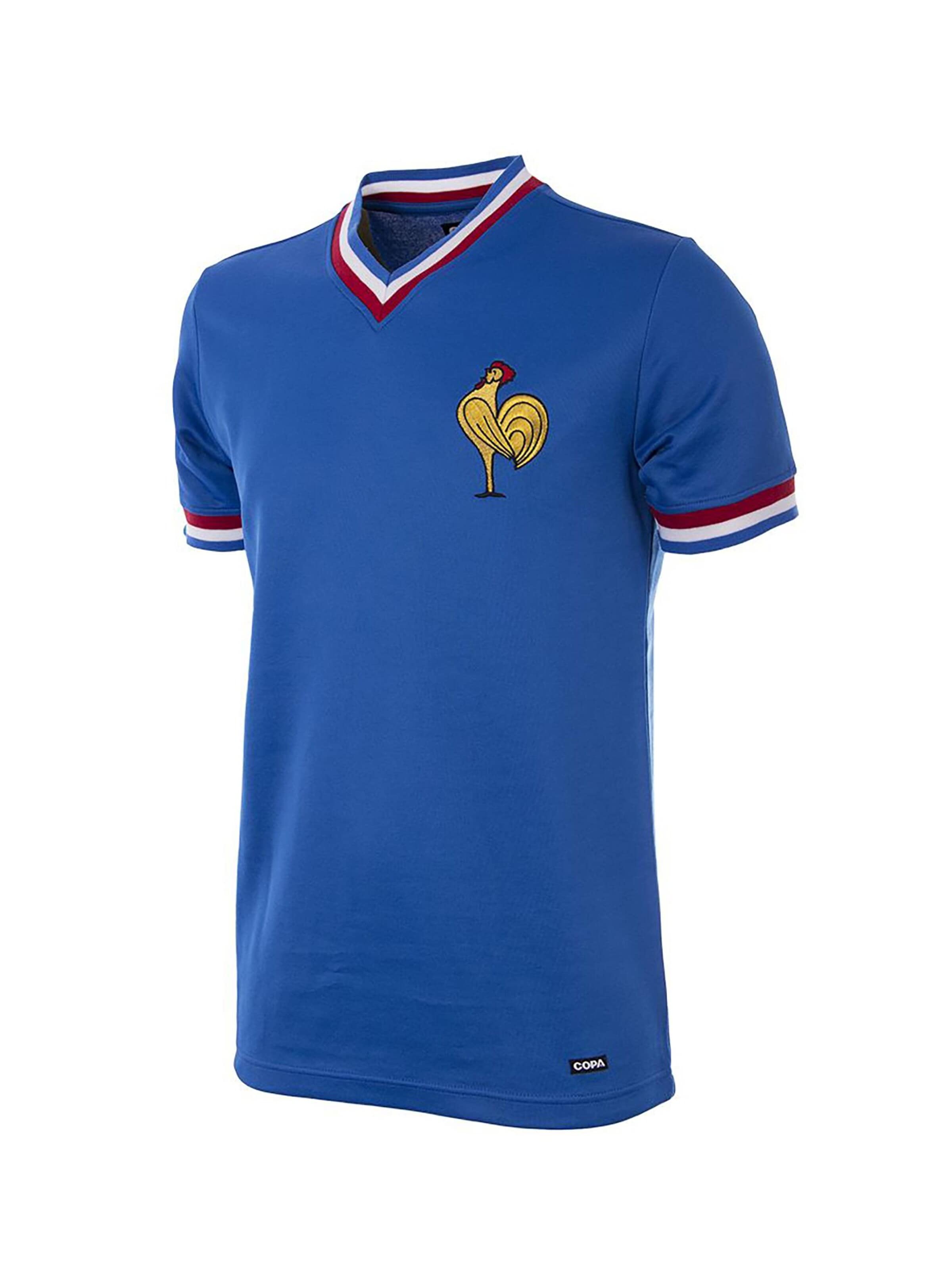 Copa Jersey 'Retro Frankreich 1971' in Blue: front