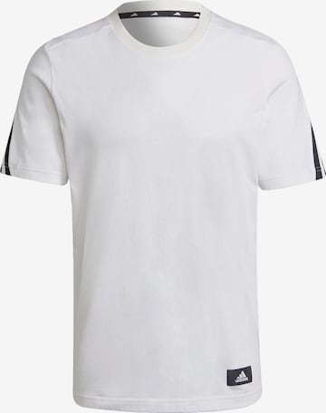 T-Shirt fonctionnel ADIDAS SPORTSWEAR en blanc : devant