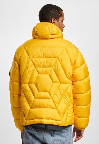 SOUTHPOLE Winter Jacket 'PM234-014-2 SP Storm Net 1.0' in Yellow