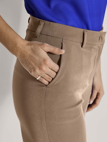 Wide Leg Pantalon à plis 'Palazzo' MADELEINE en beige