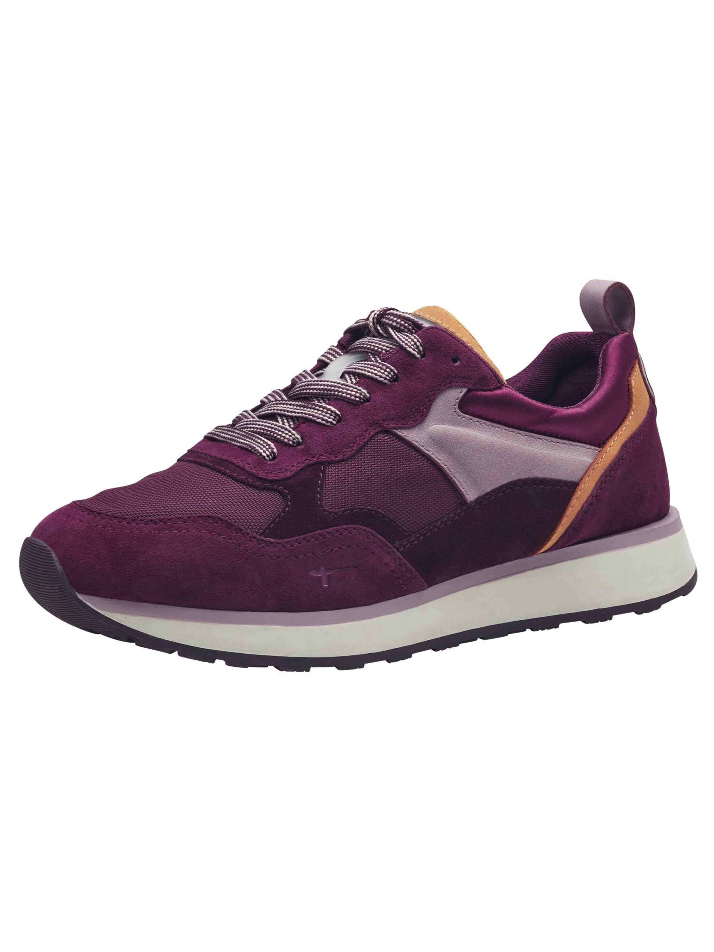 Tamaris Platform trainers in Purple: front