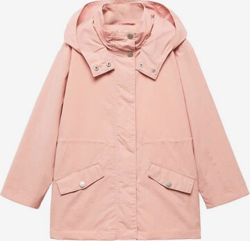 MANGO KIDS Between-Season Jacket 'Gaba' in Pink: front