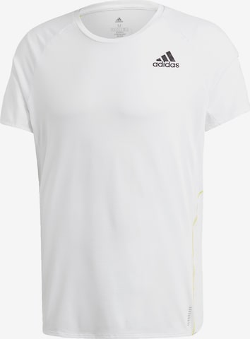 T-Shirt fonctionnel 'Runner' ADIDAS SPORTSWEAR en blanc : devant