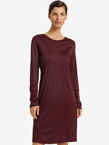 Chemise de nuit 'Central Grand' Hanro en rouge : devant