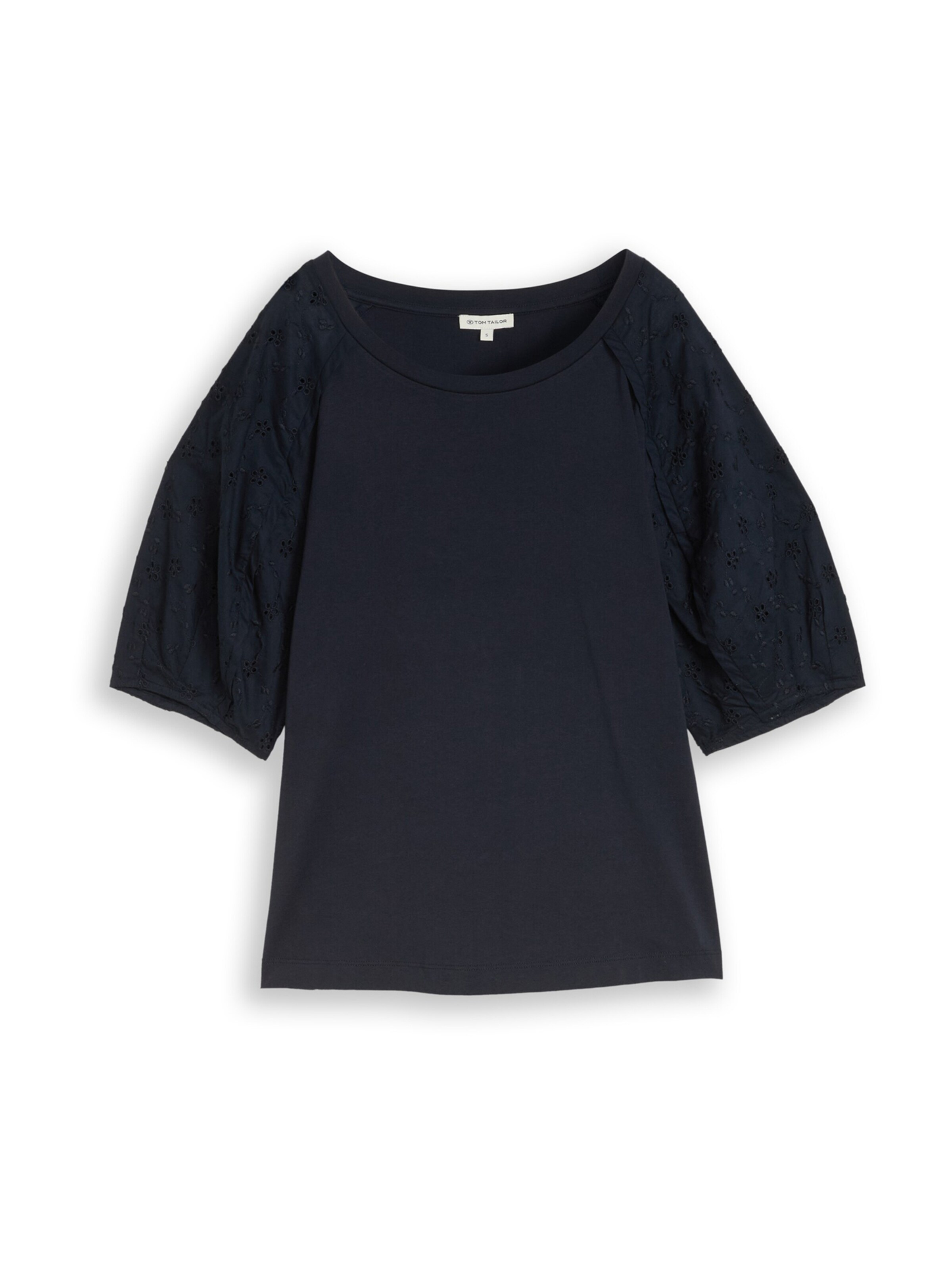 Tricou de la TOM TAILOR pe albastru: față