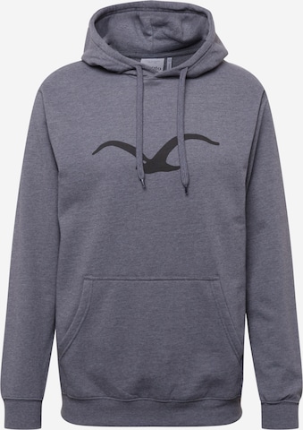 Cleptomanicx Sweatshirt 'Mowe' in Grey: front