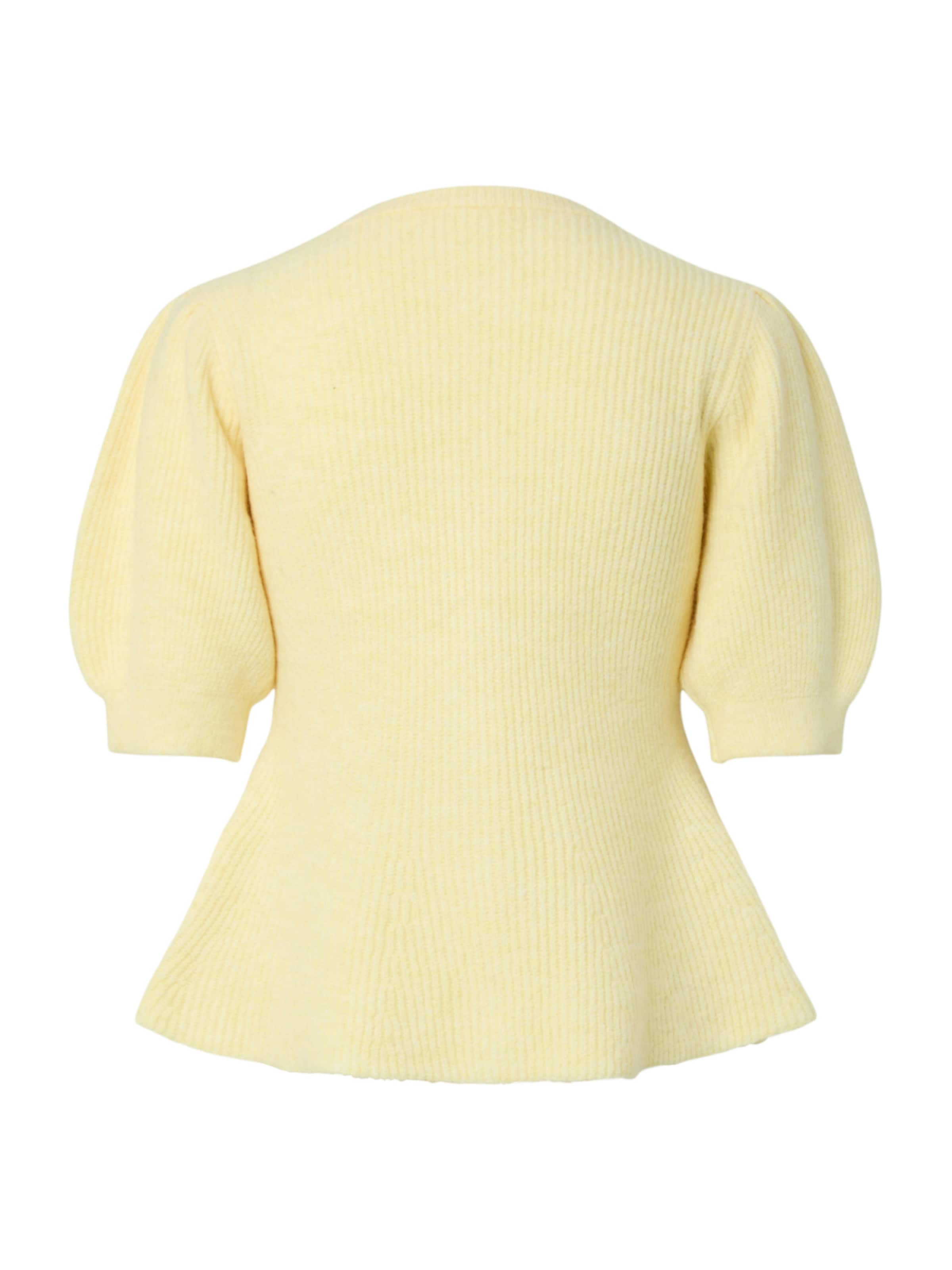 PIECES Knit cardigan 'PCSilly' in Yellow