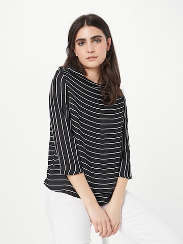 s.Oliver BLACK LABEL Blouse in Zwart: voorkant