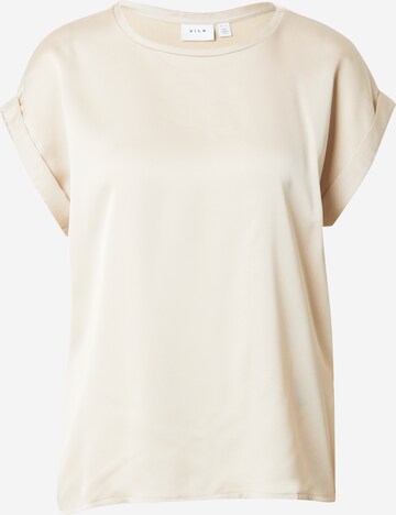 T-shirt 'ELLETTE' VILA en beige : devant