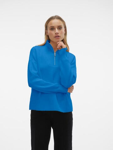 Pull-over 'VMGOLDNEEDLE' VERO MODA en bleu