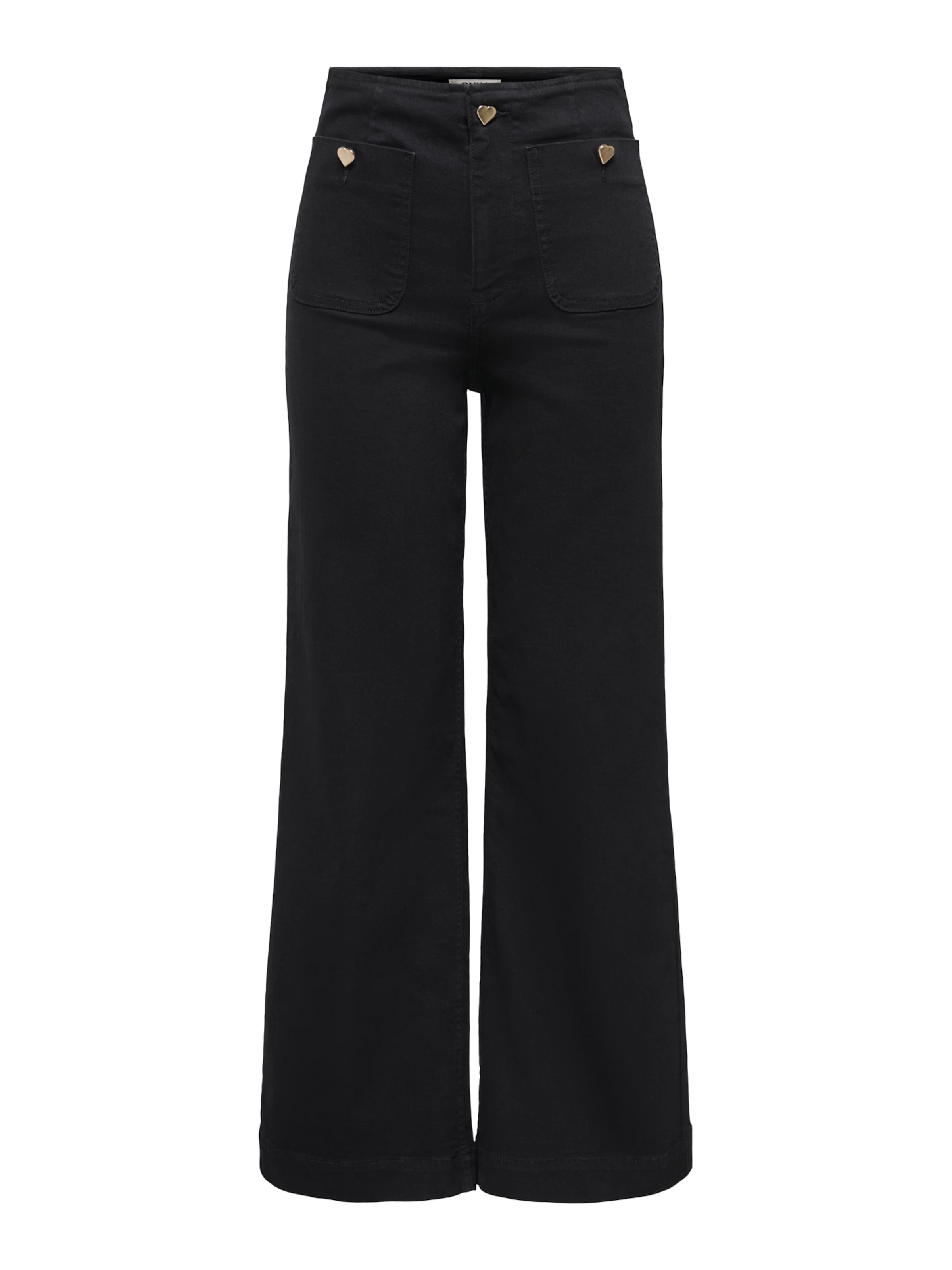 ONLY Wide Leg Jeans 'ONLMADELINE' i sort: forside