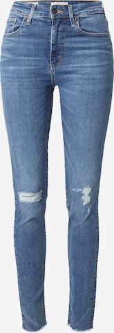 LEVI'S ® Jeans '721 High Rise Skinny' in Blauw: voorkant