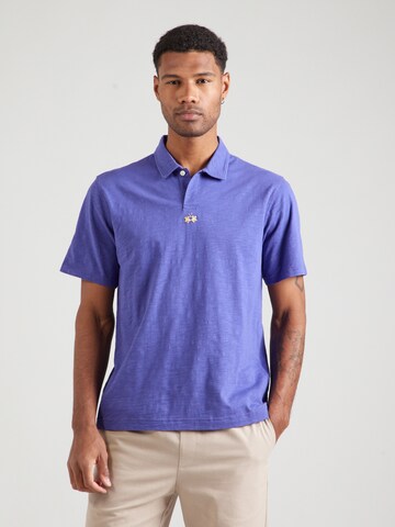 La Martina Poloshirt in Blau: Vorderseite