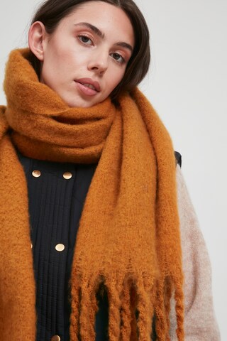 ICHI Scarf 'IABREW' in Brown