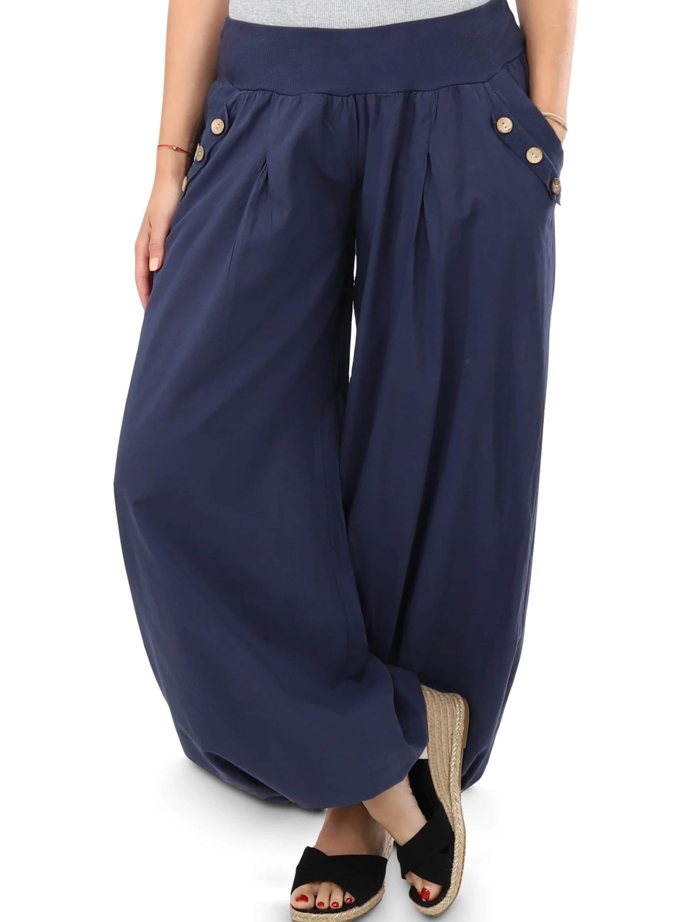 malito more than fashion Loosefit Haremshose‌‌‌‌‌‌ in Blau