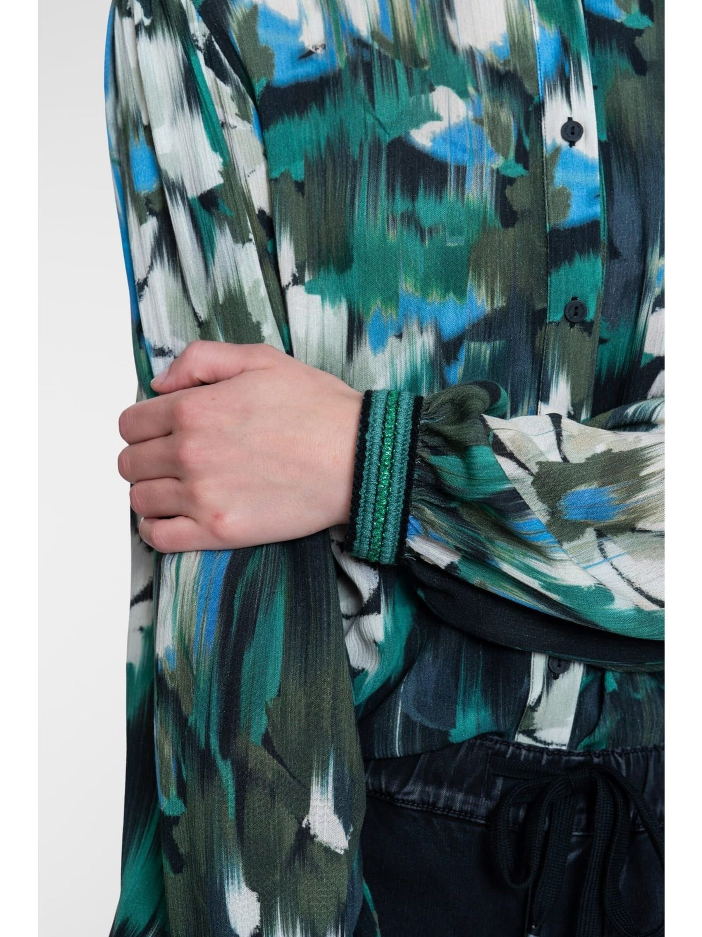 Geisha Blouse in Groen