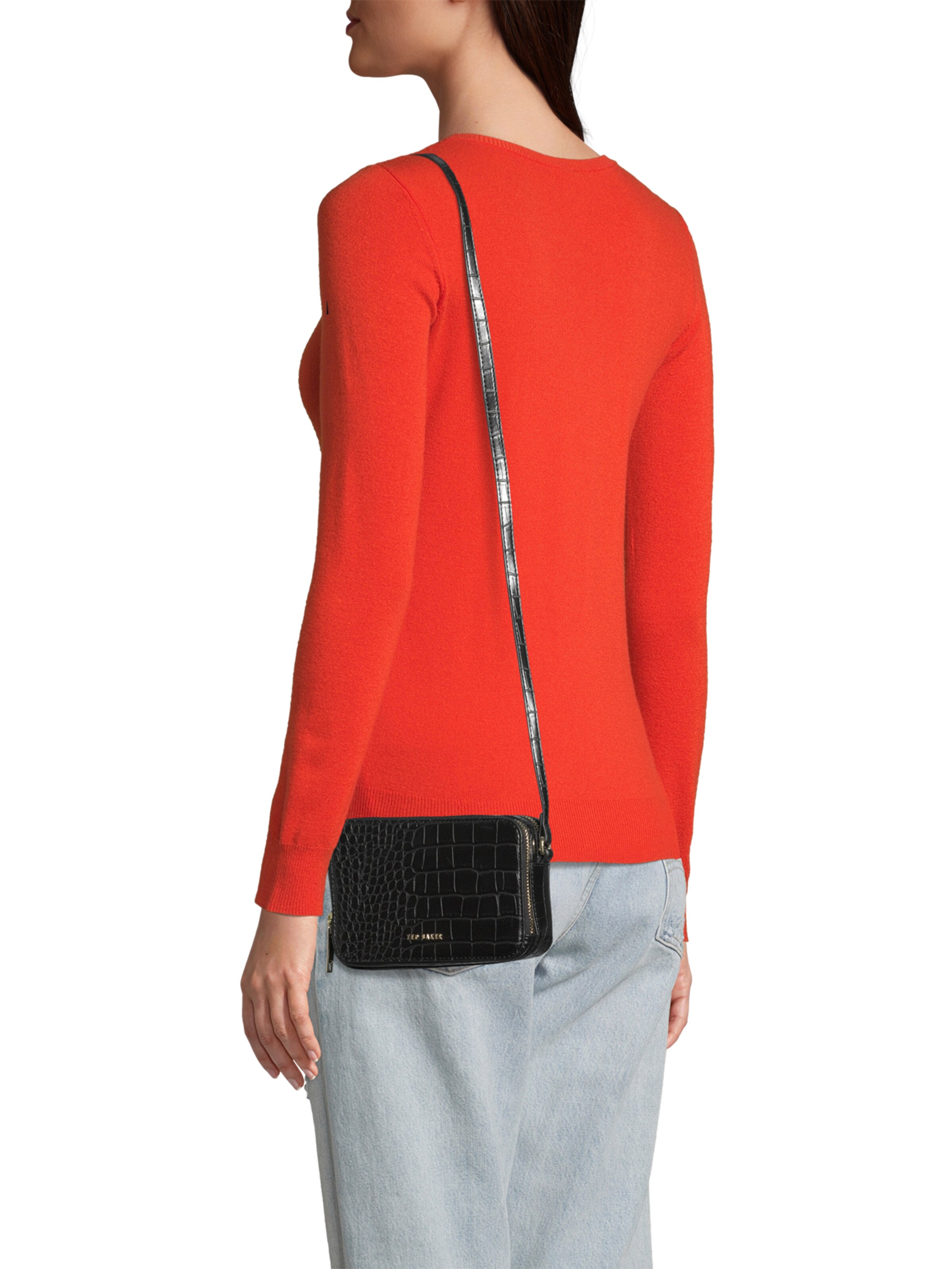 Ted Baker - Mala de ombro 'Stina' em preto