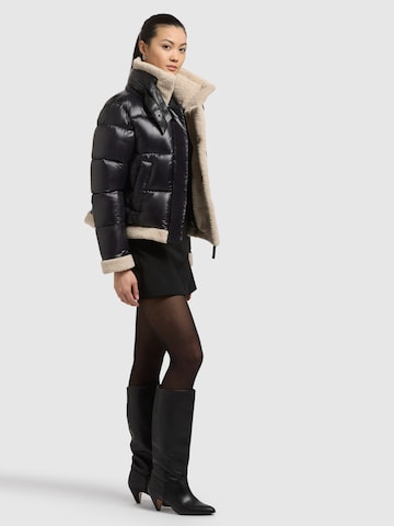 khujo Winter jacket 'NESSIE2' in Black