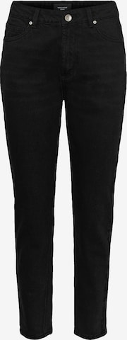 Slimfit Jeans 'Brenda' de la VERO MODA pe negru: față