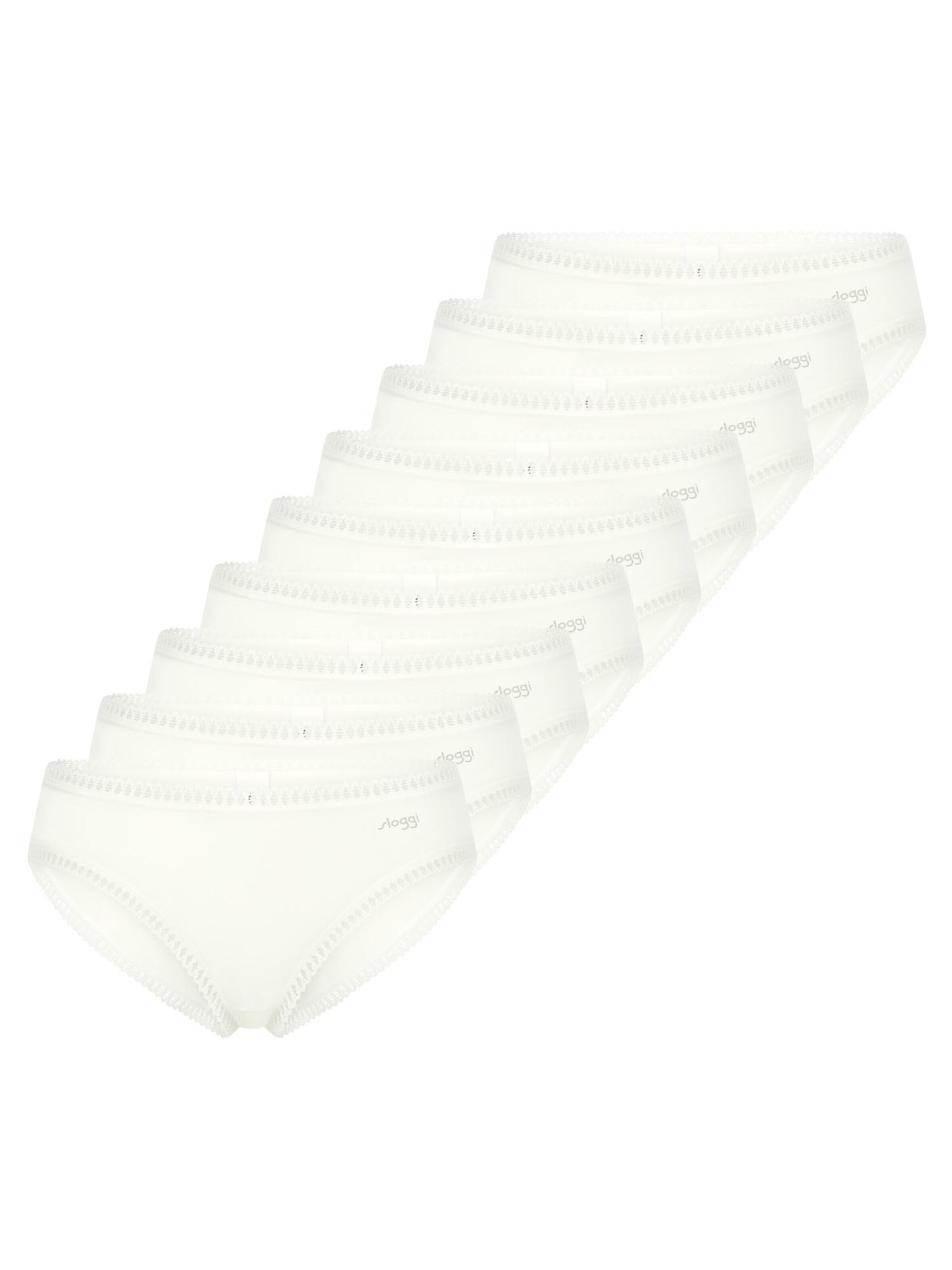 SLOGGI Panty 'GO Crush' in White: front