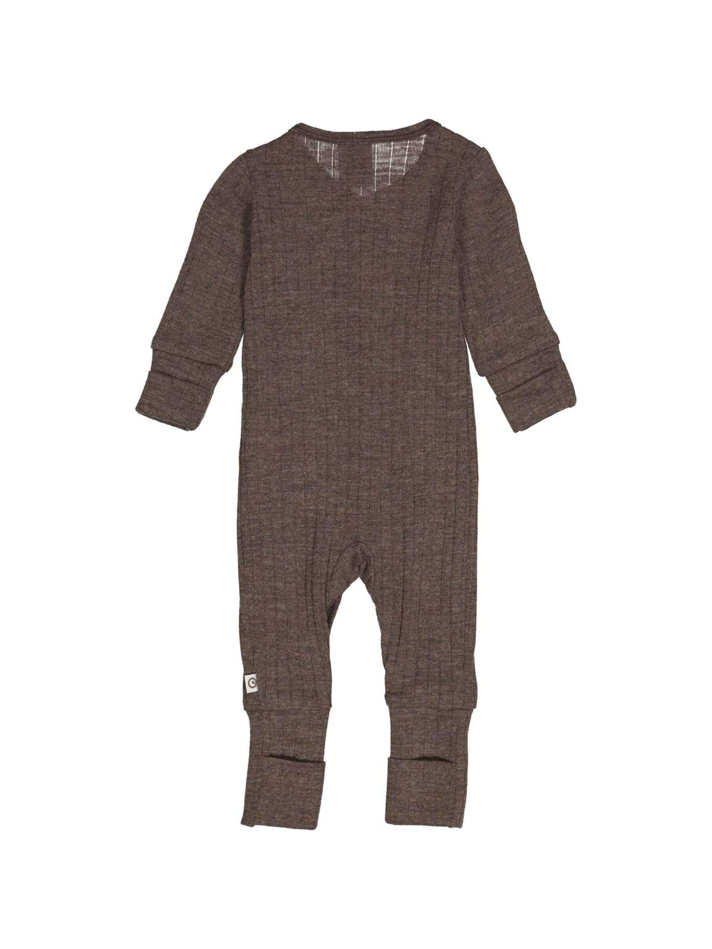 Müsli by GREEN COTTON - Macacão/Body em castanho