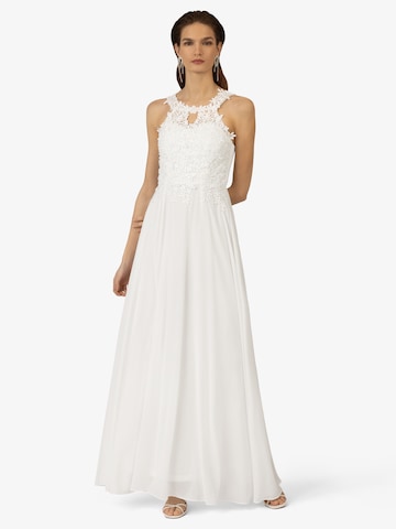 Kraimod Evening Dress in White: front