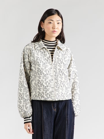 Noella Демисезонная куртка 'N-Mattie' в Белый: спереди